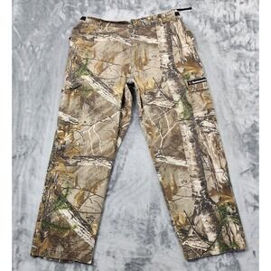 Vintage Bushmaster Pants Mens XL Brown Camo Cargo Hunting Outdoor Streetwear Y2K